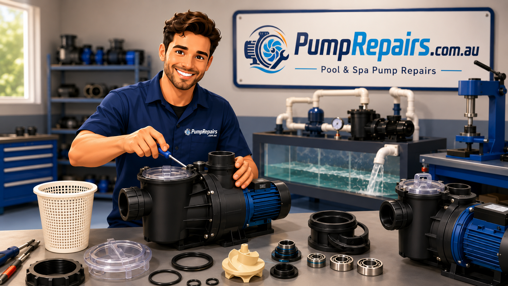 Pool & Spa Pump Repair Service